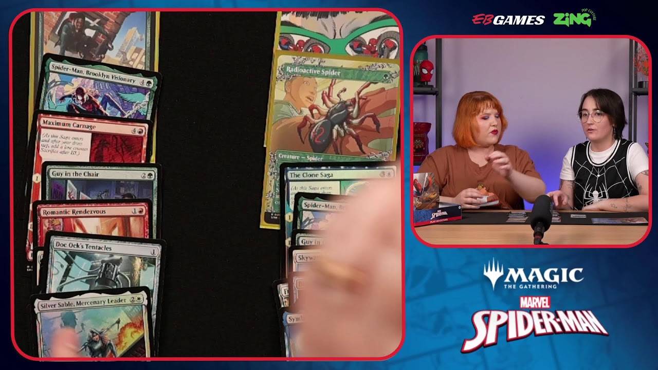 🔴MAGIC: THE GATHERING x SPIDER-MAN UNBOXING w/ Nyx & Nova