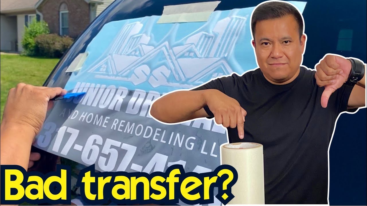 We are not using this transfer for wet application anymore 😱