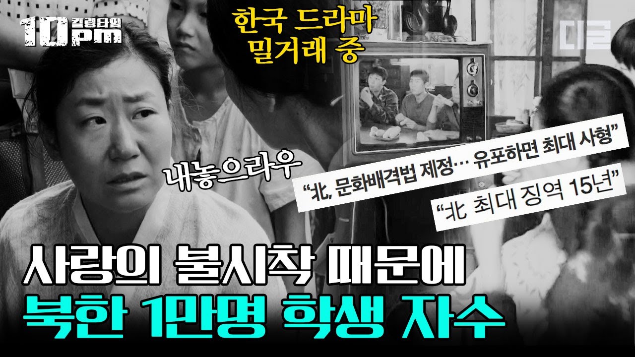 [#10pm] 북한에서 난리난 드라마 '사랑의 불시착' 속 장면. 실제 북한 사람들이 사형의 위기에도 한국 드라마를 보는 방법?│#프리한19 #디글