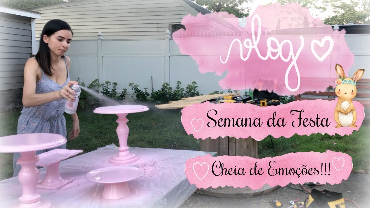 VLOG SEMANA DA FESTA- Bosque da Elisa - Preparativos 5
