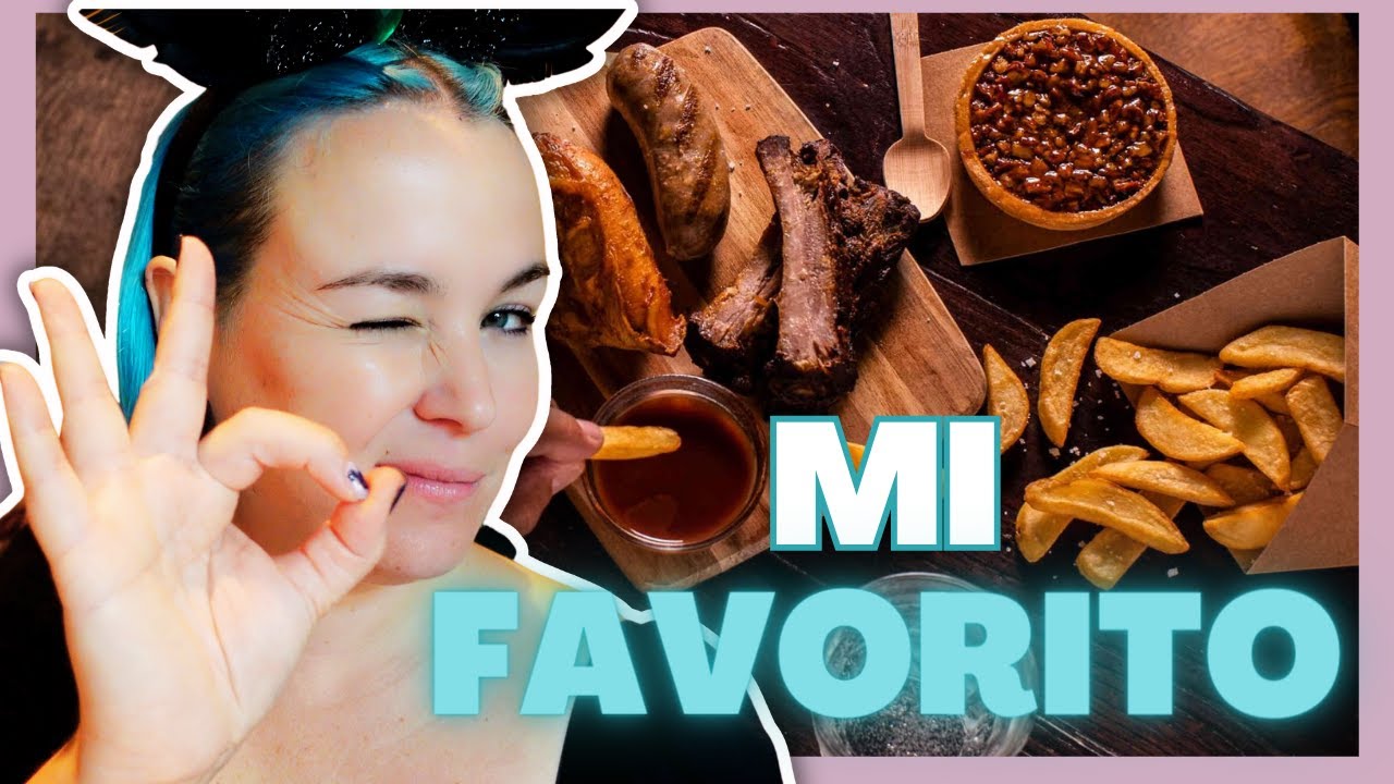 🤠 Cowboy Cookout Barbecue 🍺🍗 Este es mi restaurante de comida rápida favorito en Disneyland París