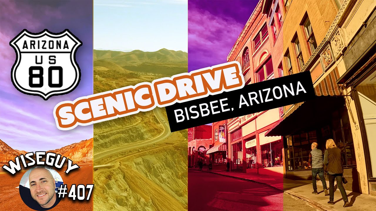 INCREDIBLY SCENIC Bisbee, Arizona ||| GoPro and Drone Footage