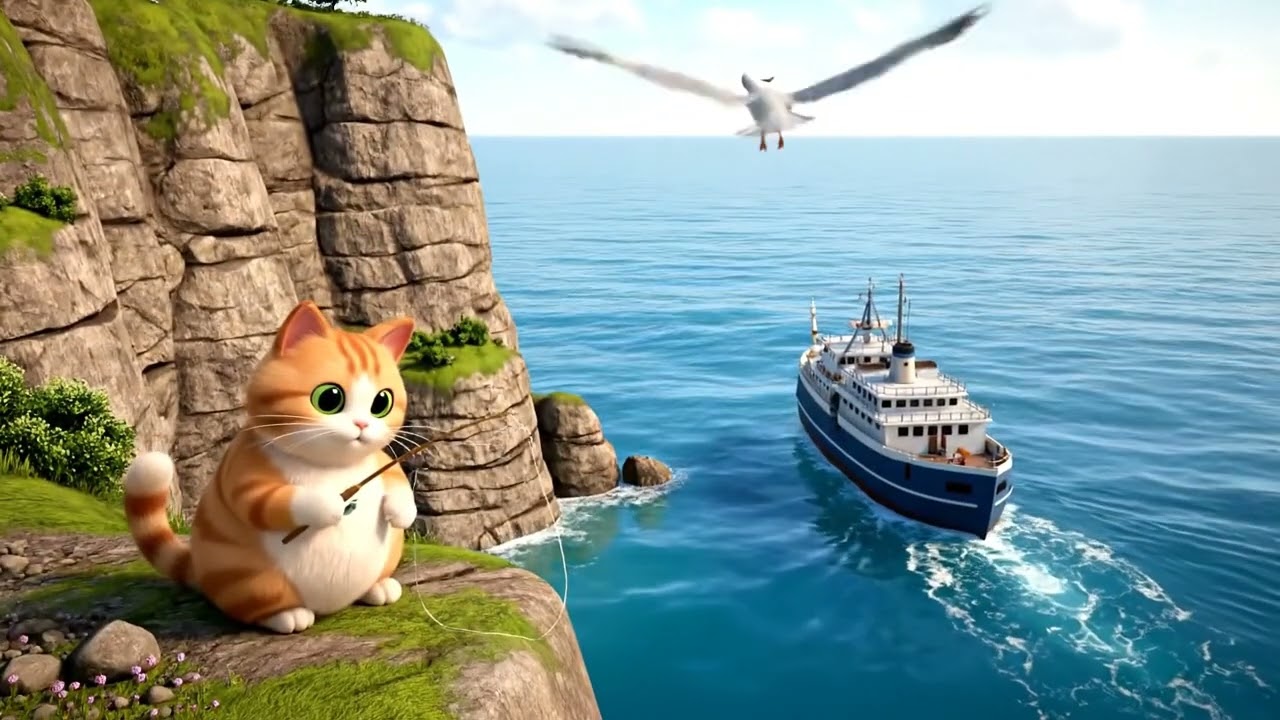 “Episode 43: Fat Cat and the Seagull – Gemini Is Trapped on the Lighthouse Lamp”