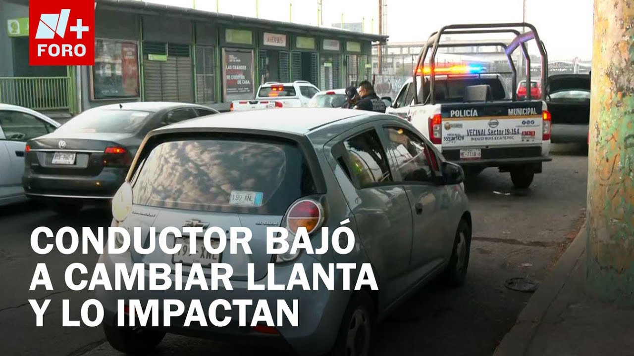Muere hombre atropellado; baj&oacute; de su auto para cambiar una llanta - Expreso de la Ma&ntilde;ana
