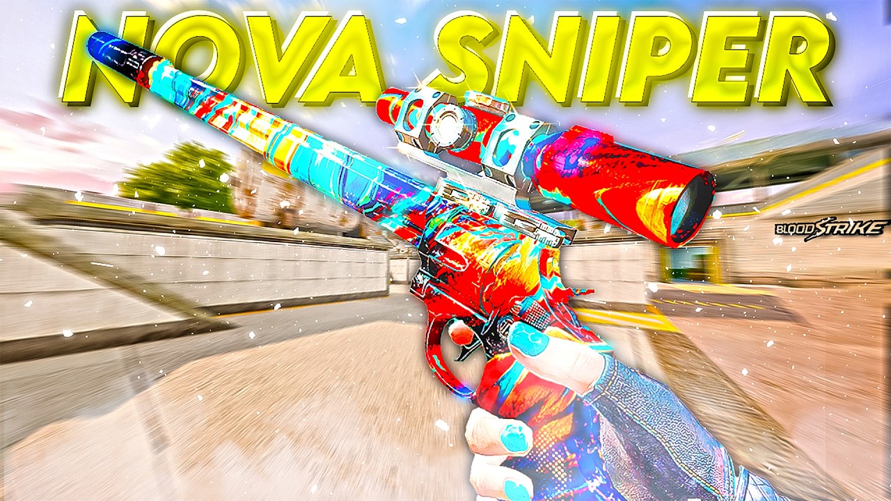 NOVA SNIPER no BLOOD STRIKE ?? ( Espera... isso é um REVÓLVER ! )