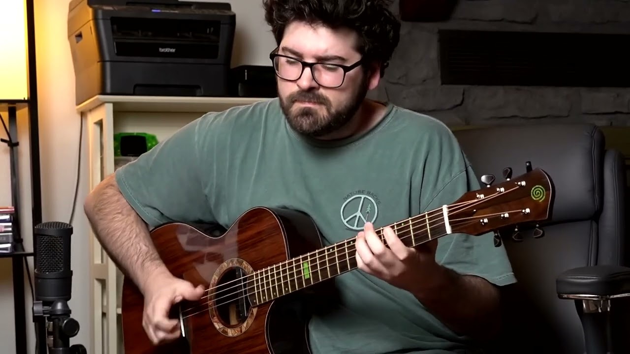 Amazing Guitars - Glass Cannon played by Travis Bowman