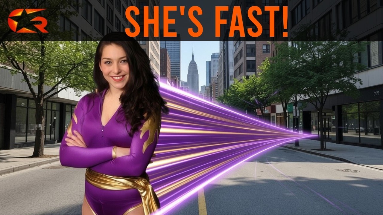 NGC Superheroine Bio - Comet Girl: No One Can Catch Her!