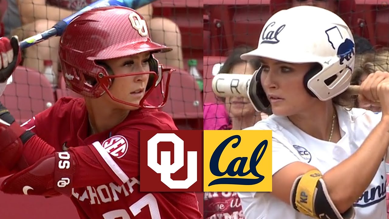 California vs #2 Oklahoma Women's College Softball Highlights Full Game 2025
