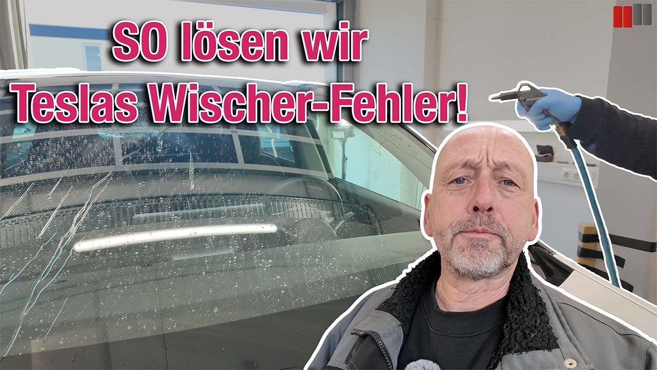 Tesla Scheibenwischer Automatik😱WAS SOLL DAS, TESLA?