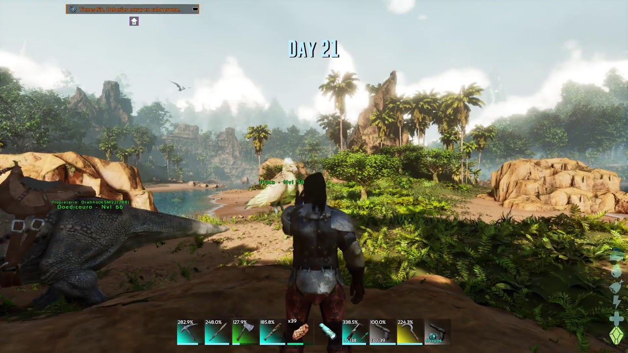 Hoy veremos si podemos avanzar en nuestra aventura en Ark Survival Ascended, La Isla. P#7