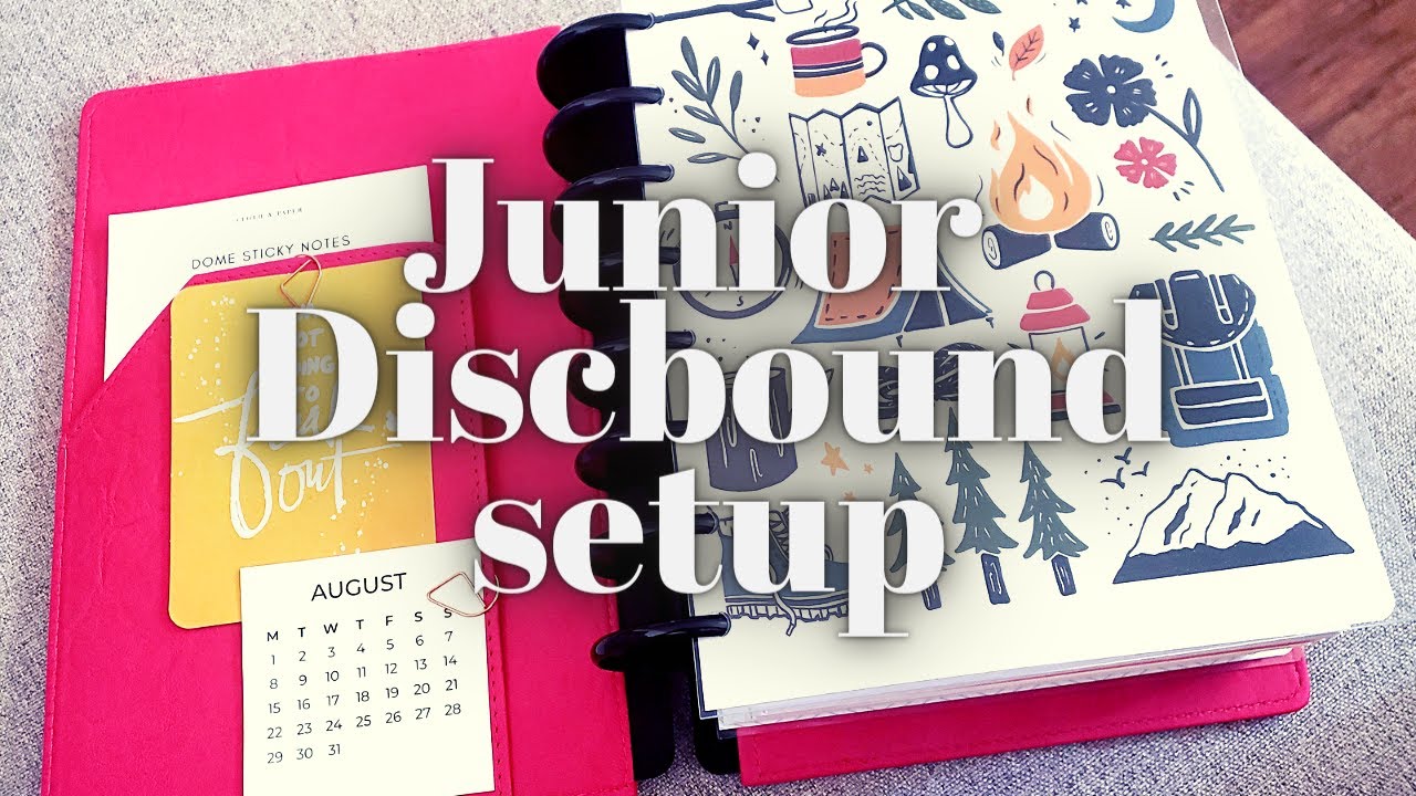 Junior Discbound System || Janes Agenda || Plum Paper Planner
