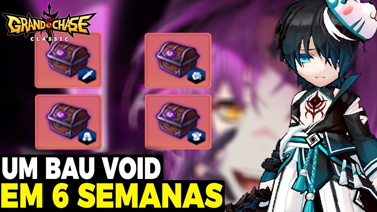 SAIBA QUANTO TEMPO LEVA PRA FAZER UM EQUIPAMENTO DO VOID NO 1F,2F,3F E 4F l GRAND CHASE CLASSIC
