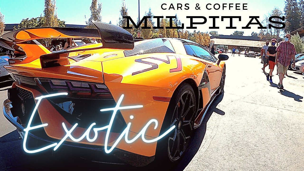Exotic Cars and Coffee Milpitas September 2021 | supercars | Lamborghini, Ferrari, Pagani, Porsche