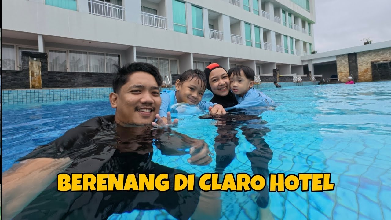 BERENANG DI CLARO HOTEL - Hari Hari Qiyas Qiyar