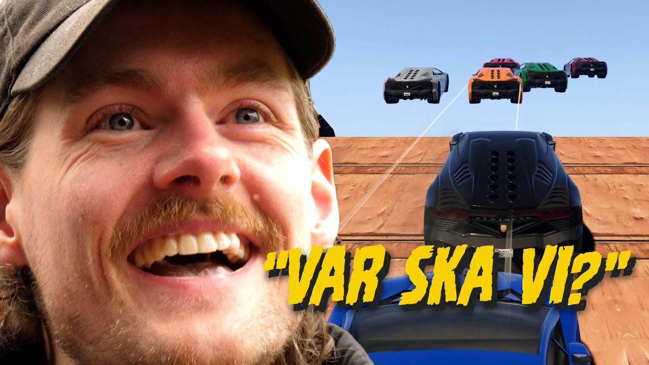Danny blir FINTAD av banan & ALLA PRATAR SAMTIDIGT! | GTA V race med pågarna