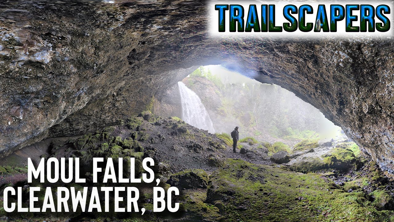 Moul Falls Wells Gray Provincial Park Clearwater BC Hiking Trail