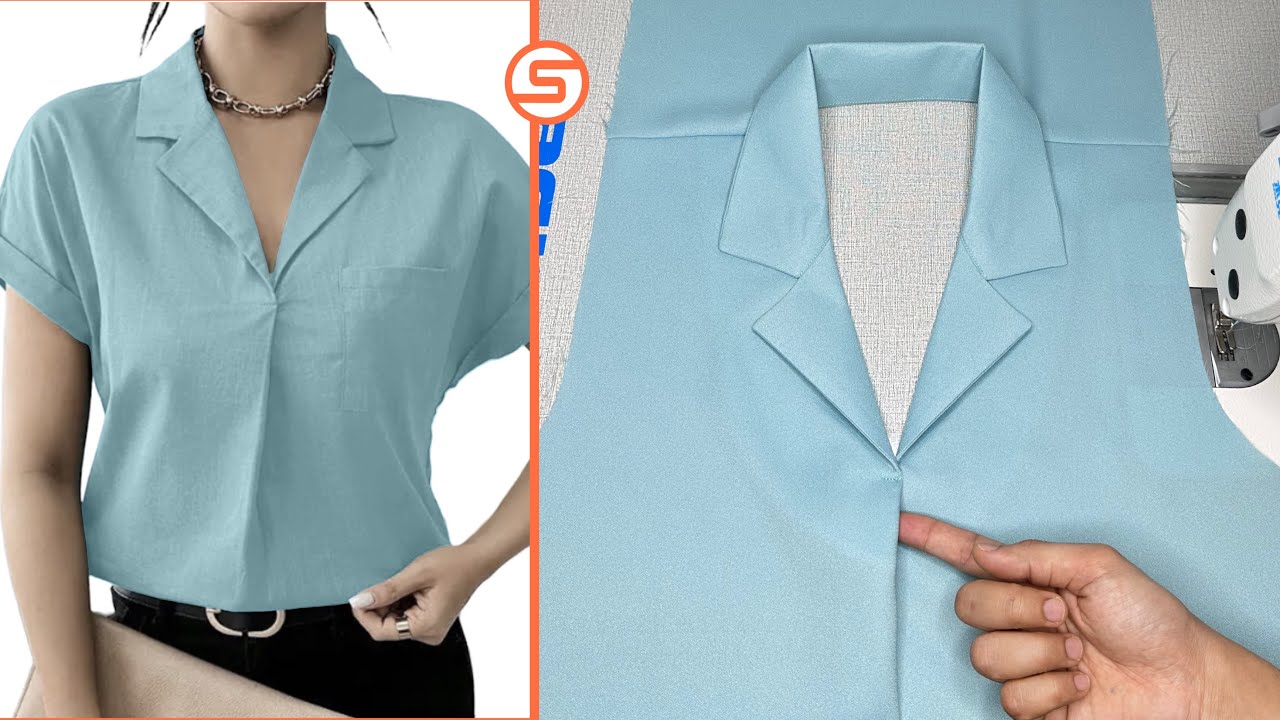 How to Sew Notch Collar neatly step by step | Sewing Techniques and Tips