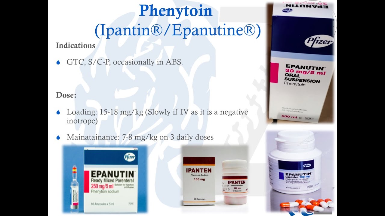 Seizures (8):  Medical Treatment (2) : Drugs: Phenytoin العلاج الدوائي للصرع