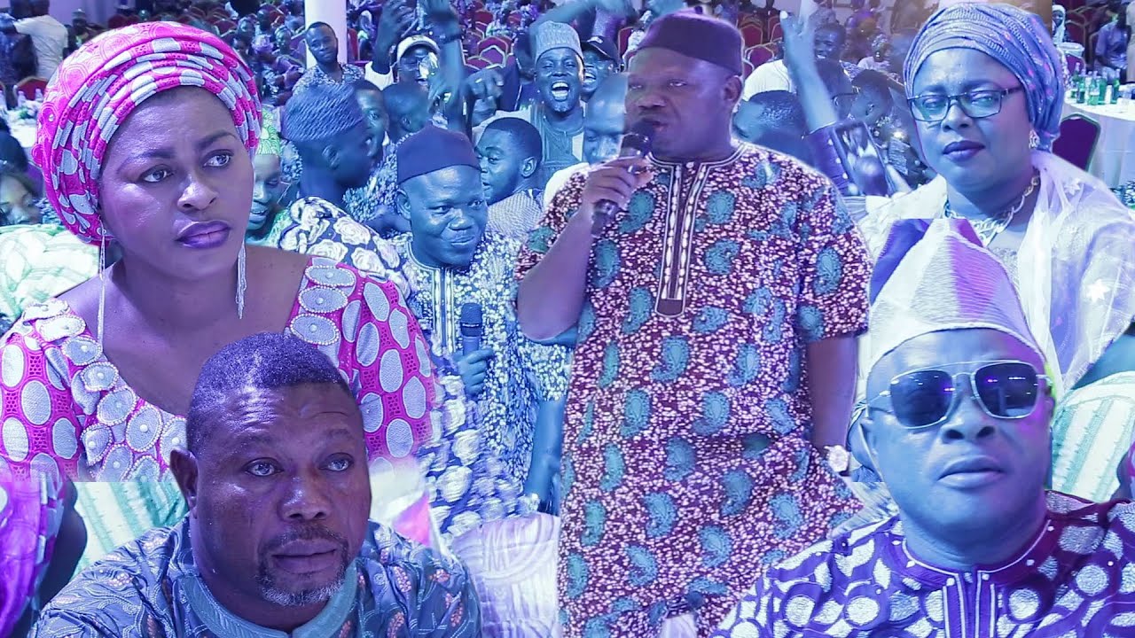 ALH. SHEFIU ALAO WITH ALH  AZEEZ, ALH  ADE PROMOTER & FAMILY'S & FRIENDS IN BRAZZAVILLE