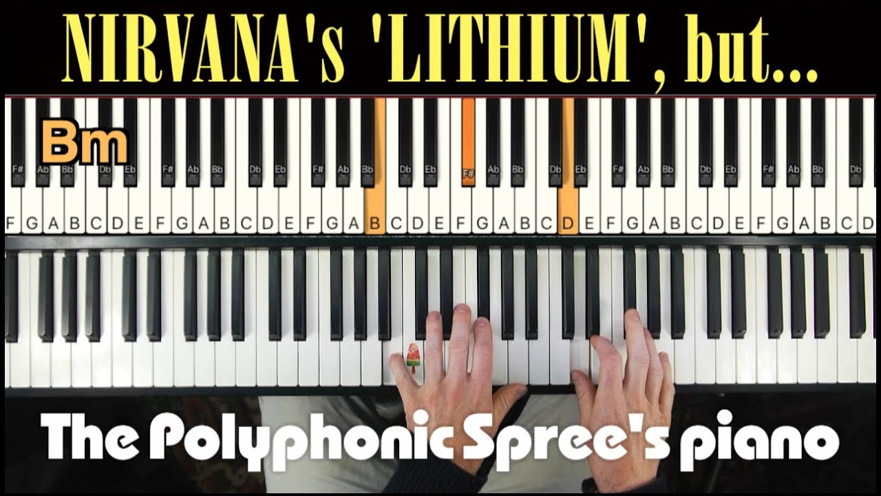 Nirvana - Lithium with piano & violin like The Polyphonic Spree