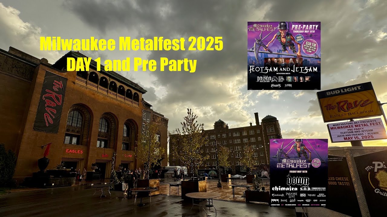 Milwaukee Metalfest 2025. Day 1 and Pre Party