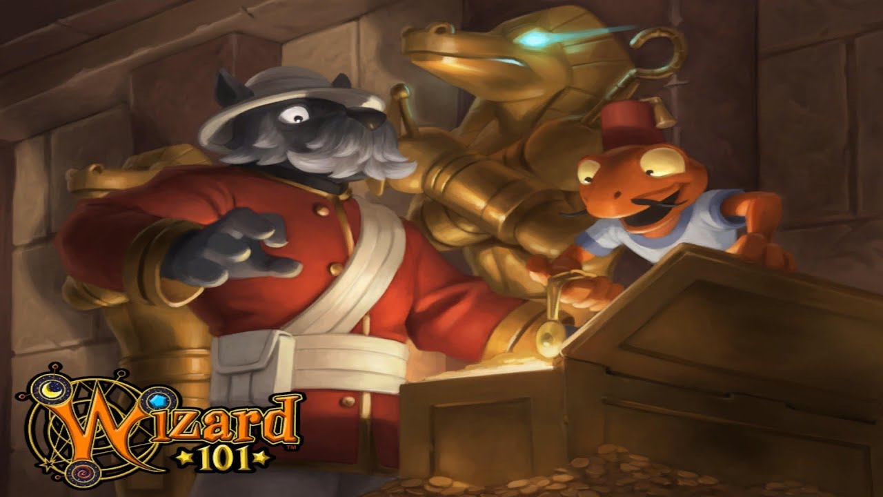 Wizard 101- Krokotopia Saga - Edward SkullWalker - Adept Necromancer - End of Krokotopia 