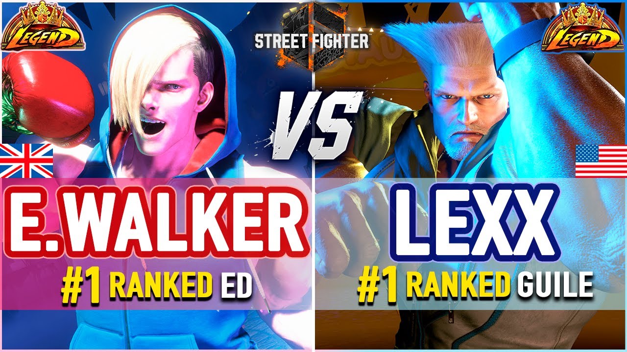 SF6 🔥 Ending Walker (#1 Ranked Ed) vs Lexx (#1 Ranked Guile) 🔥 SF6 High Level Gameplay