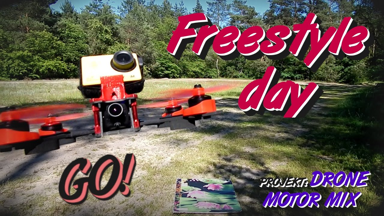 Lot dronem FPV GEPRC MARK 2 - MOTOR MIX - Freestyle drone FPV #RCX #GEPRC ❤️Dron SIERPC❤️Cat Dealers