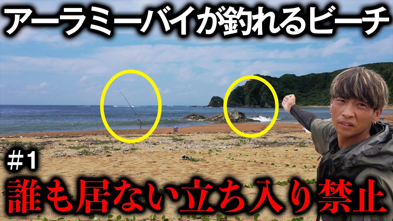 【#1】立ち入り禁止のビーチからアーラミーバイを狙え！