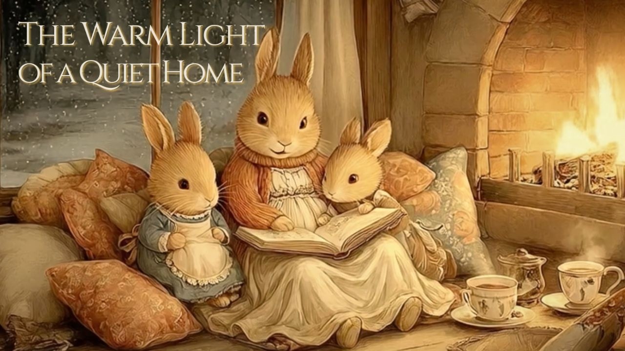 [Celtic Music] The Warm Light of a Quiet Home | Calming Storybook Music for Relaxation