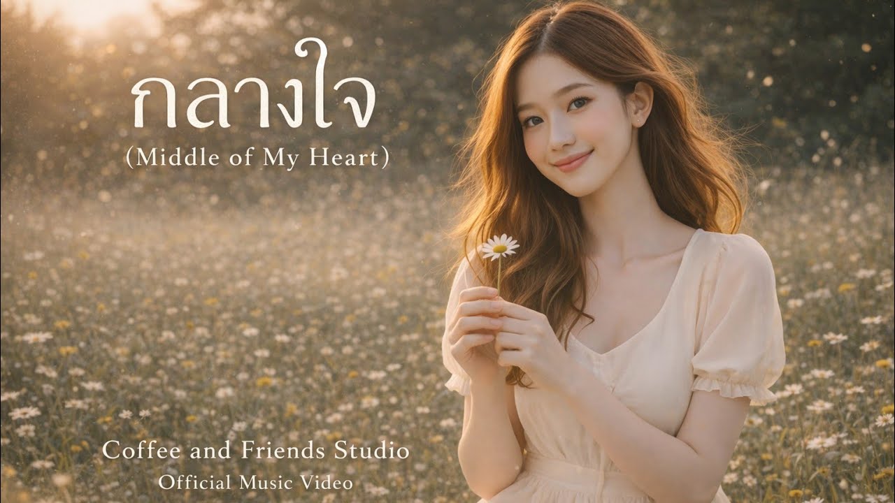 กลางใจ (Middle of My Heart) — Official Music Video  Coffee and Friends Studio 