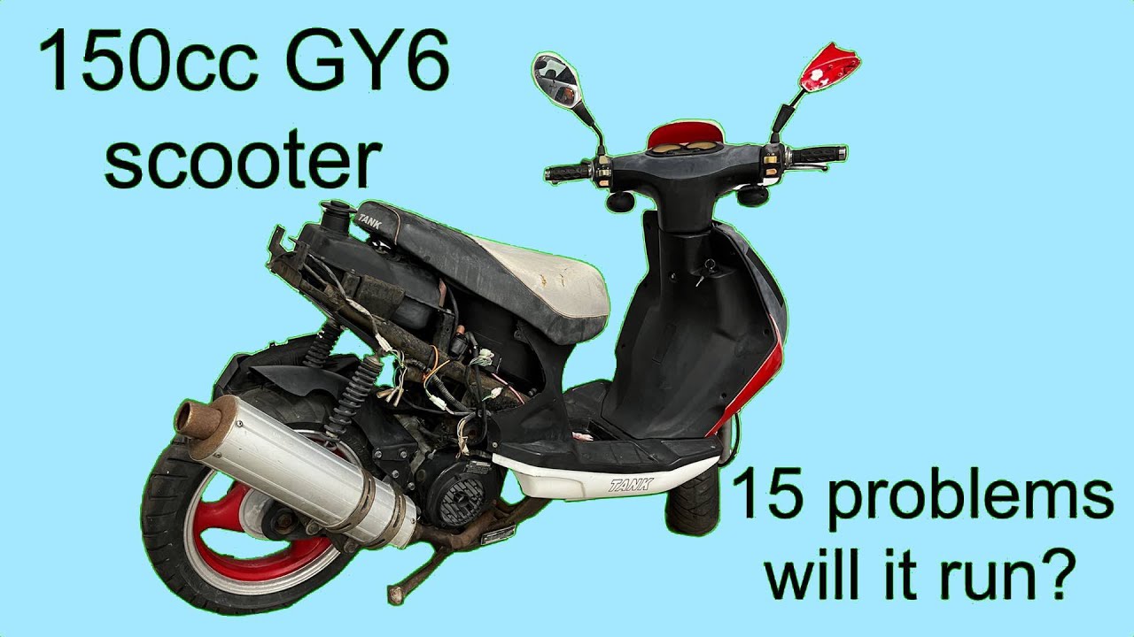 $40 junky Chinese scooter - will it run?