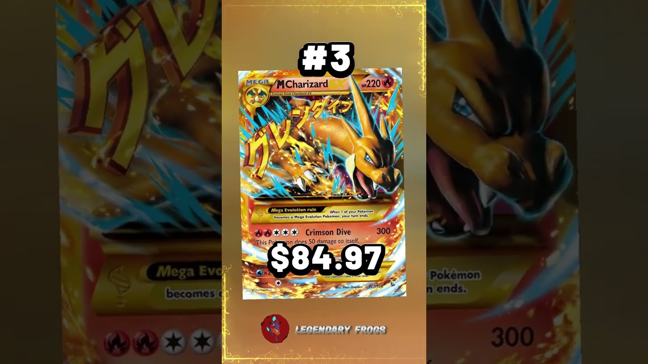 Top 5 Mega Charizard Cards 