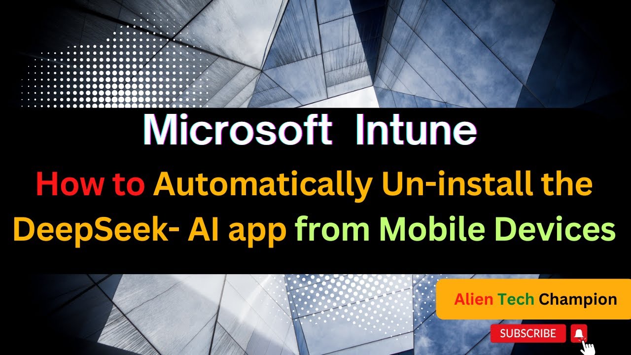 MS231- How to Automatically Un-install the 