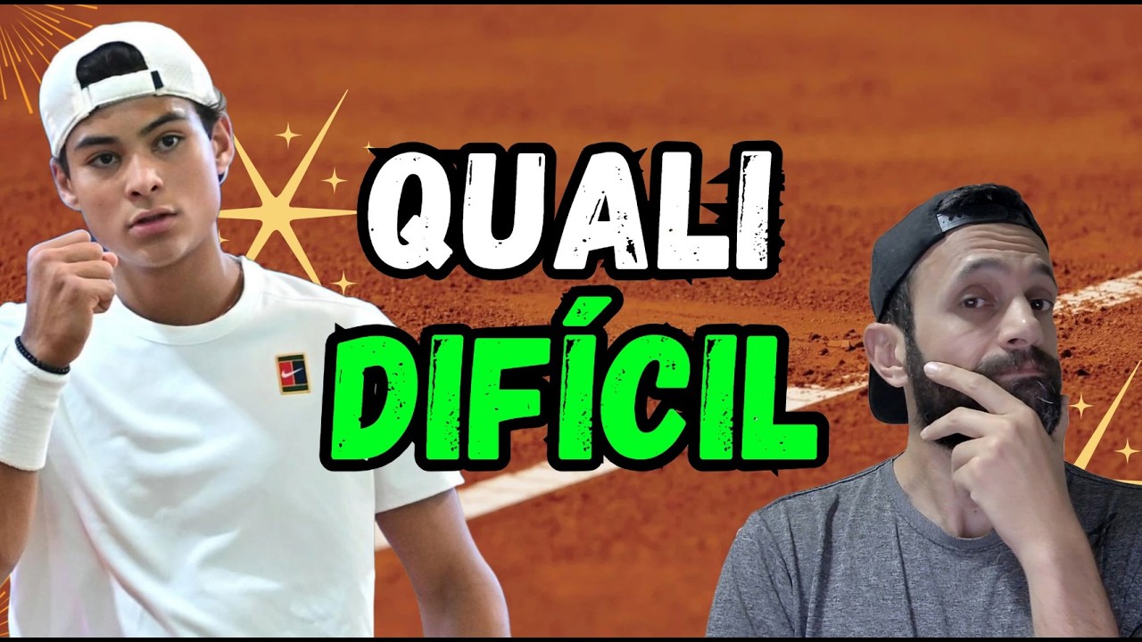 Guto Miguel tem grandes adversários no qualifying do Rio Open