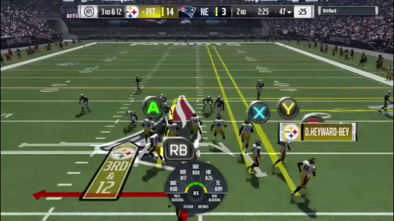 Madden 17 Online Head to Head Gameplay #1