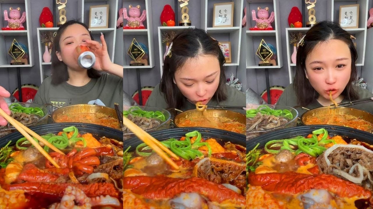 I ATE THE SPICIEST GIANT SQUID EVER! 🌶️🔥 (Too Spicy?)