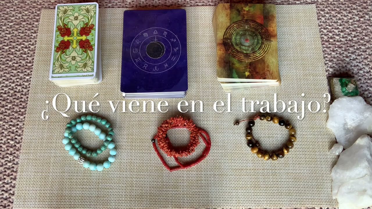 ¿QUÉ VIENE EN EL TRABAJO? LECTURA INTUITIVA #TAROT #ORACULOS