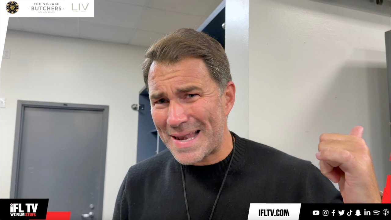 &lsquo;WE F**** DONE IT!&rsquo;-EDDIE HEARN ON DALTON SMITH, HITS BACK AT DE LA HOYA,SLAMS DANA WHITE/ AJ & FURY