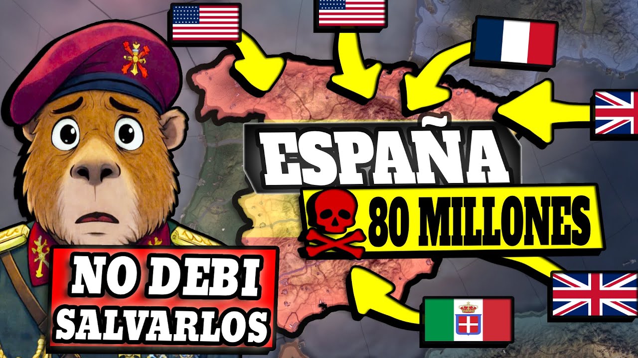 Partida DESASTRE. ESPAÑA salva al EJE en 1945. WW2