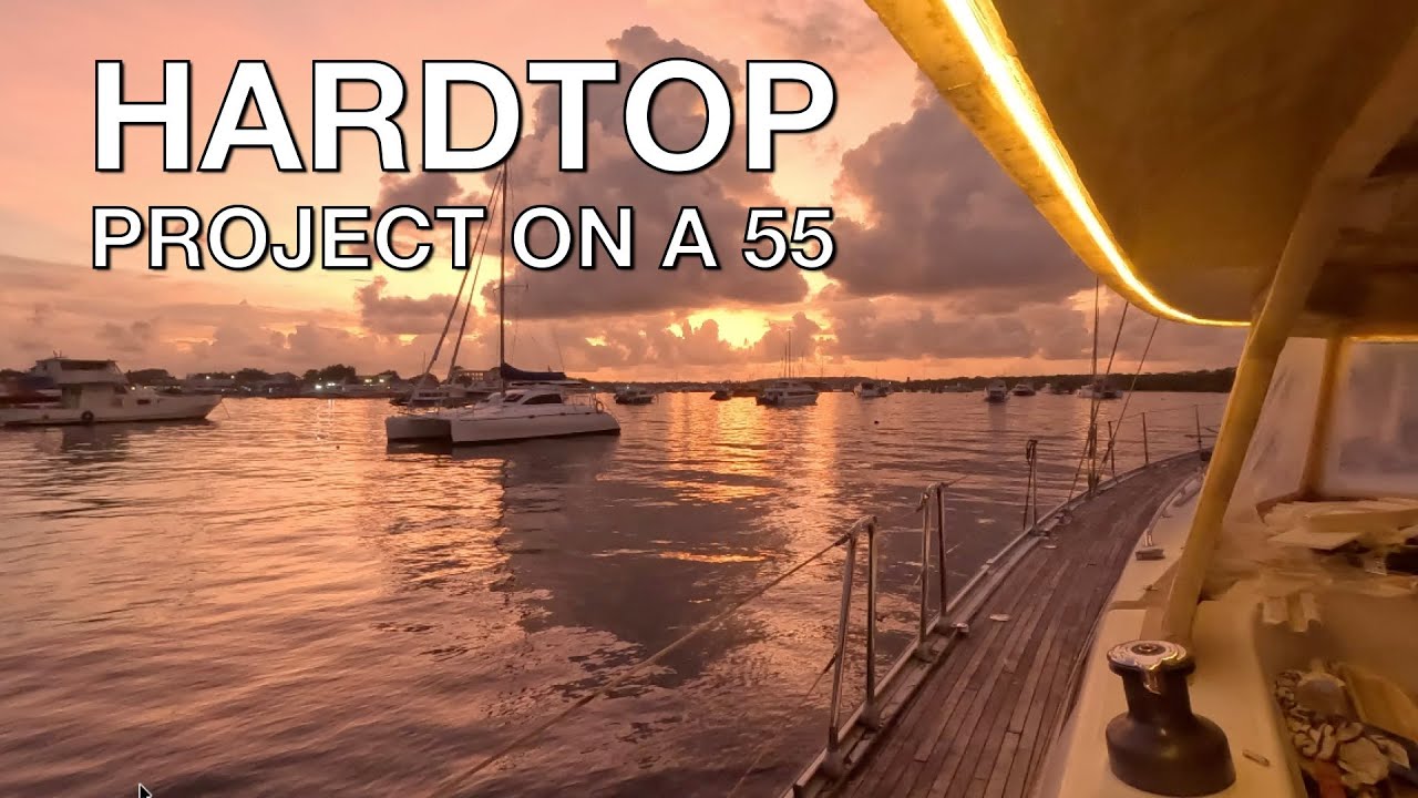 Hardtop project while navigating friends between cyclones - SwT 223