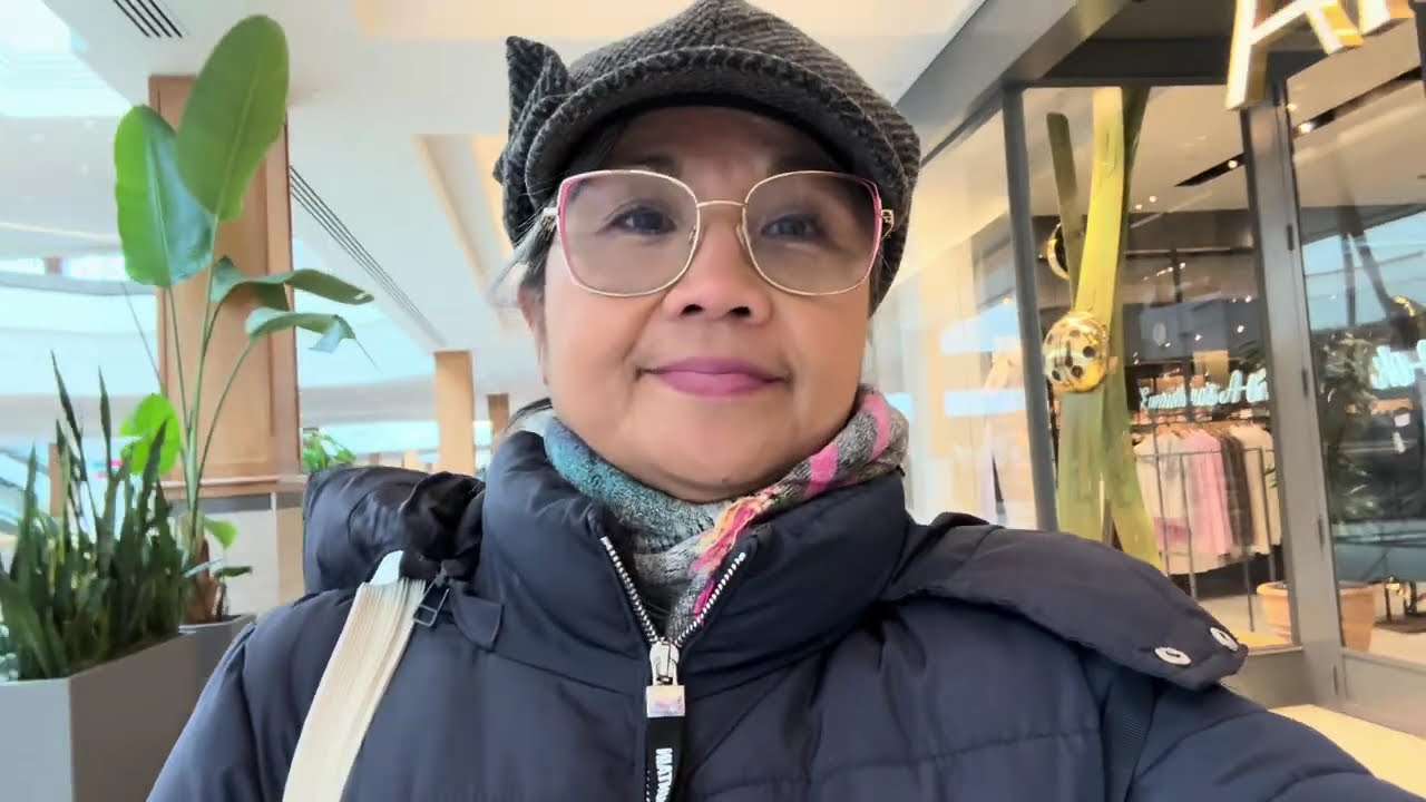 Still winter here in Winnipeg, last day of February 2026, walk at the mall with hubby