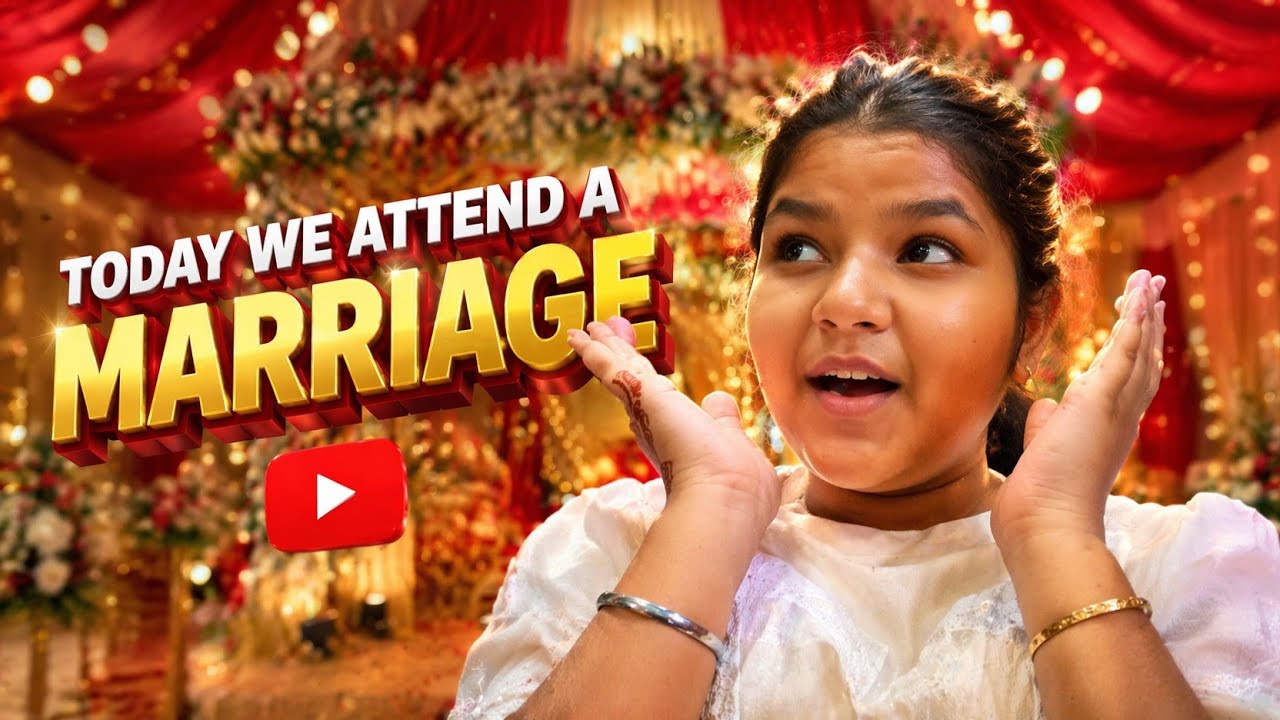  Today We attend marriage💗💗🧿#likeit #reach #popular #family #funny #boost #vlog 