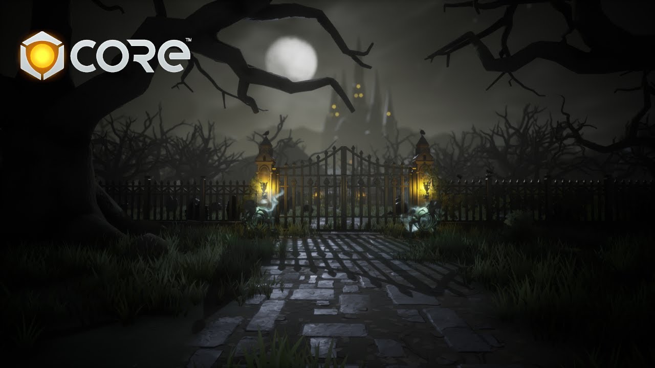 [Game Art] Creating a Graveyard Castle in just a few minutes!