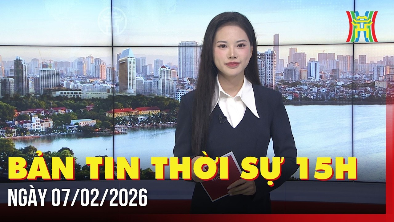 Thời sự Hà Nội 15h ngày 07/02/2026: URENCO đón nhận Huân chương Lao động hạng Nhì,...
