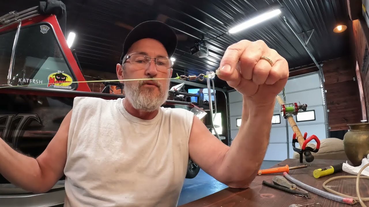 How To Make a Sinker Slide for a Catfish Rig