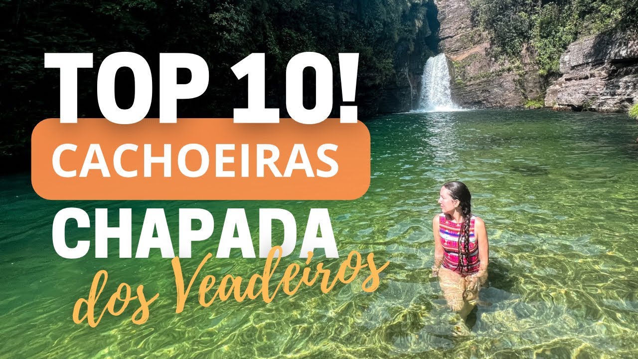 Melhores CACHOEIRAS da CHAPADA DOS VEADEIROS | MELHOR ROTEIRO Chapada dos Veadeiros