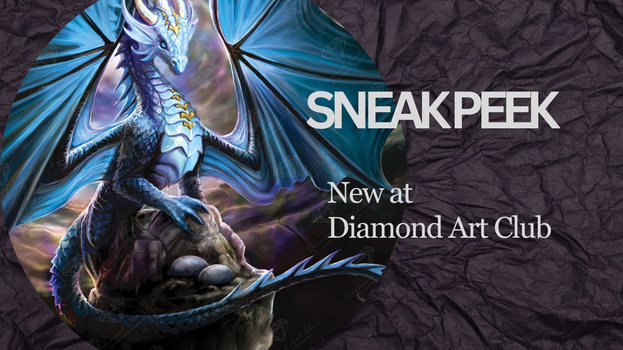 SNEAK PEEK! Empress by Anne Stokes and Diamond Art Club!