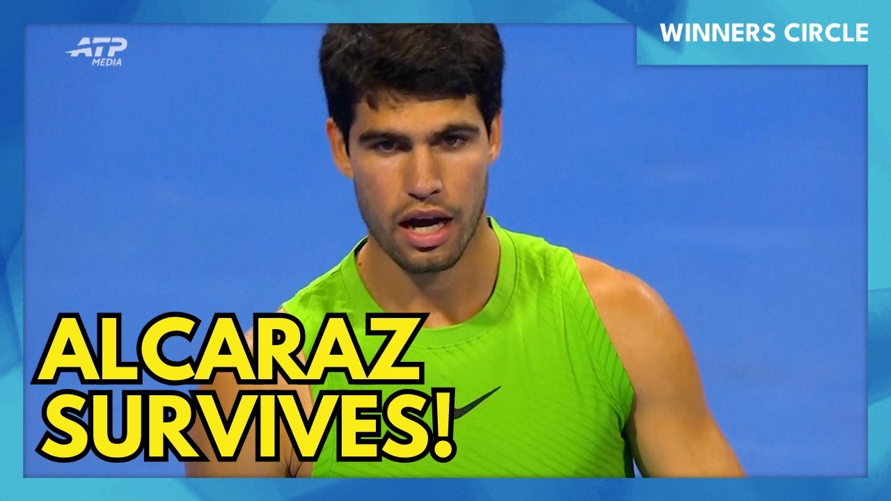 Carlos Alcaraz Extends Perfect 2026 Start | Tsitsipas Sets Up Medvedev Match! Doha R32 HLs