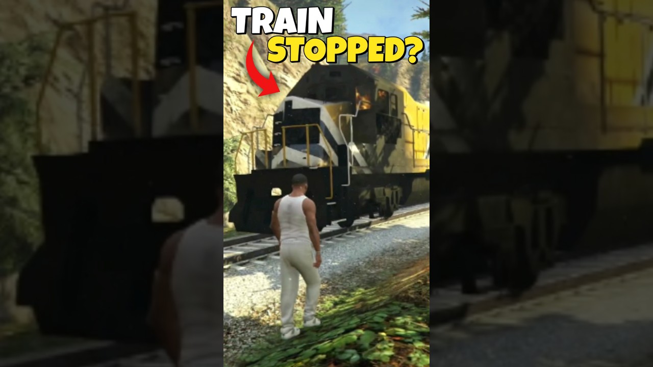 We Finally Stopped the Train in GTA V!